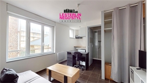 studio à la location -   76600  LE HAVRE, surface 16 m2 location studio - UBI468231674